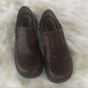Borne Brown Leather Shoes